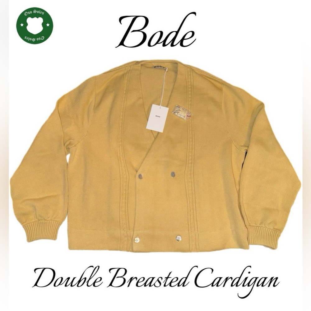 Bode Double Breasted Cardigan XXL